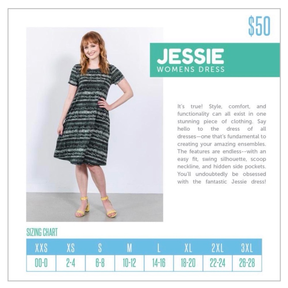 LuLaRoe Jessie Black and Charcoal Zebra Print Dress - Picture 3 of 3